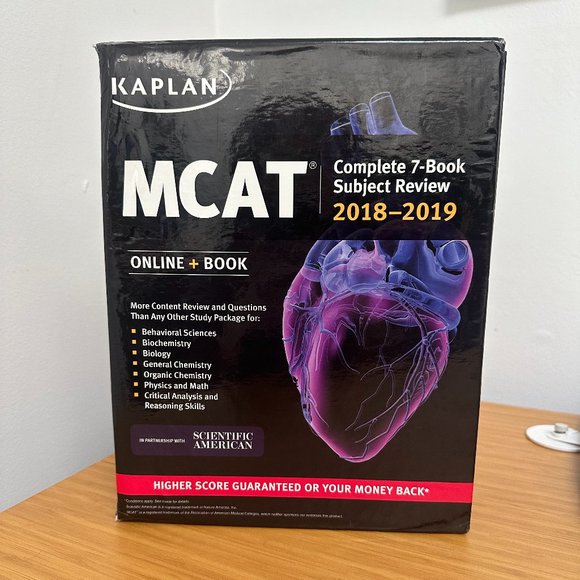 MCAT Kaplan 7-Subject Review Books 📚 - Picture 2 of 5